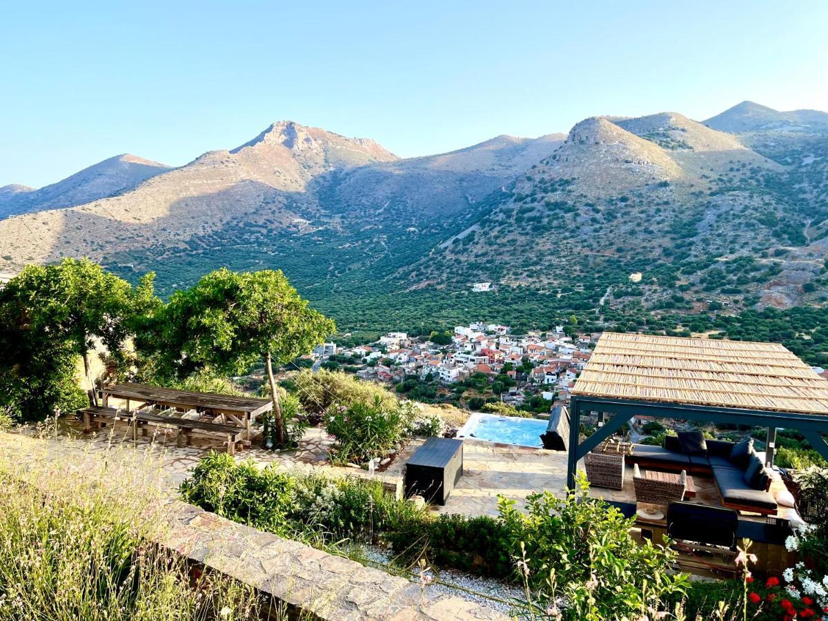 Villa Estee, Luxury Villa With Private Infinity Pool And Jacuzzi Элунда Экстерьер фото