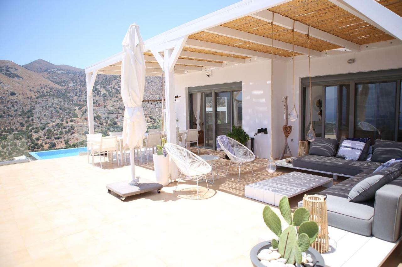 Villa Estee, Luxury Villa With Private Infinity Pool And Jacuzzi Элунда Экстерьер фото