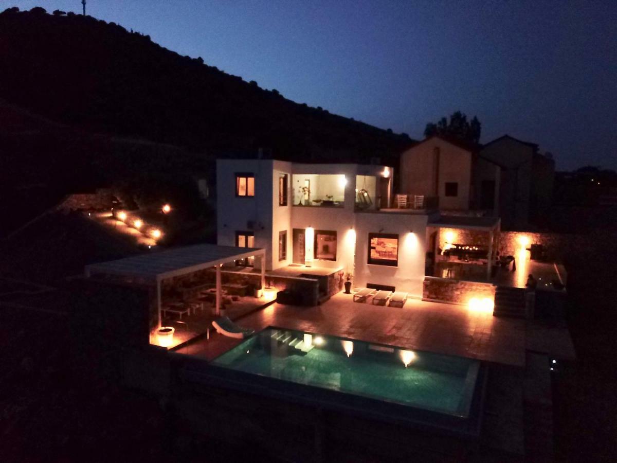 Villa Estee, Luxury Villa With Private Infinity Pool And Jacuzzi Элунда Экстерьер фото